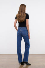 TEDDY STRETCH STRAIGHT JEAN STONE BLUE