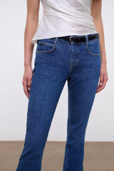 KYLE STRETCH FLARE JEAN STONE BLUE