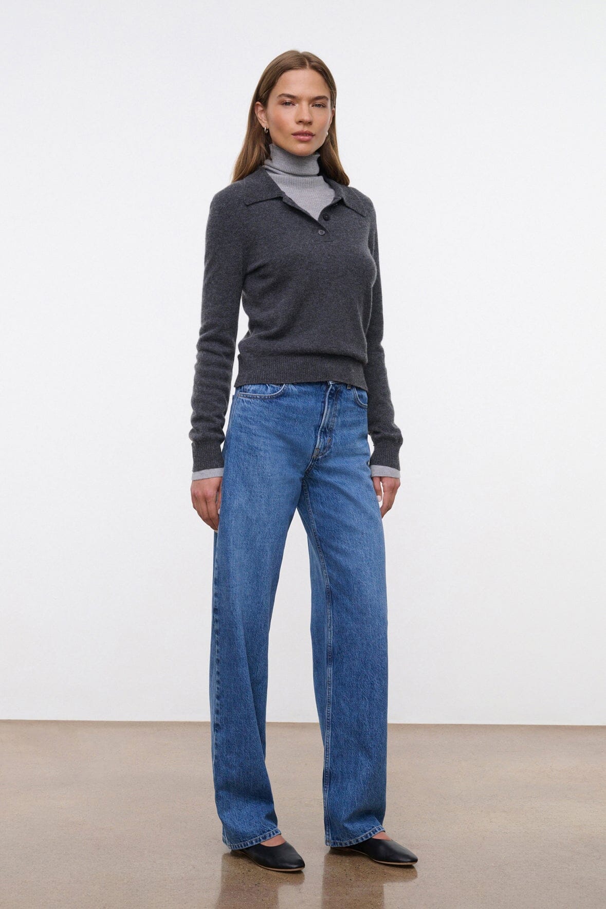 LEO HIGH RISE JEAN VINTAGE WASH