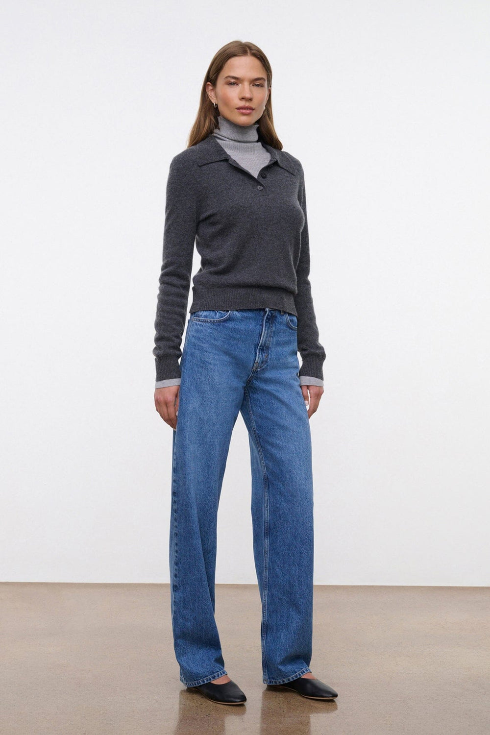 LEO HIGH RISE JEAN VINTAGE WASH