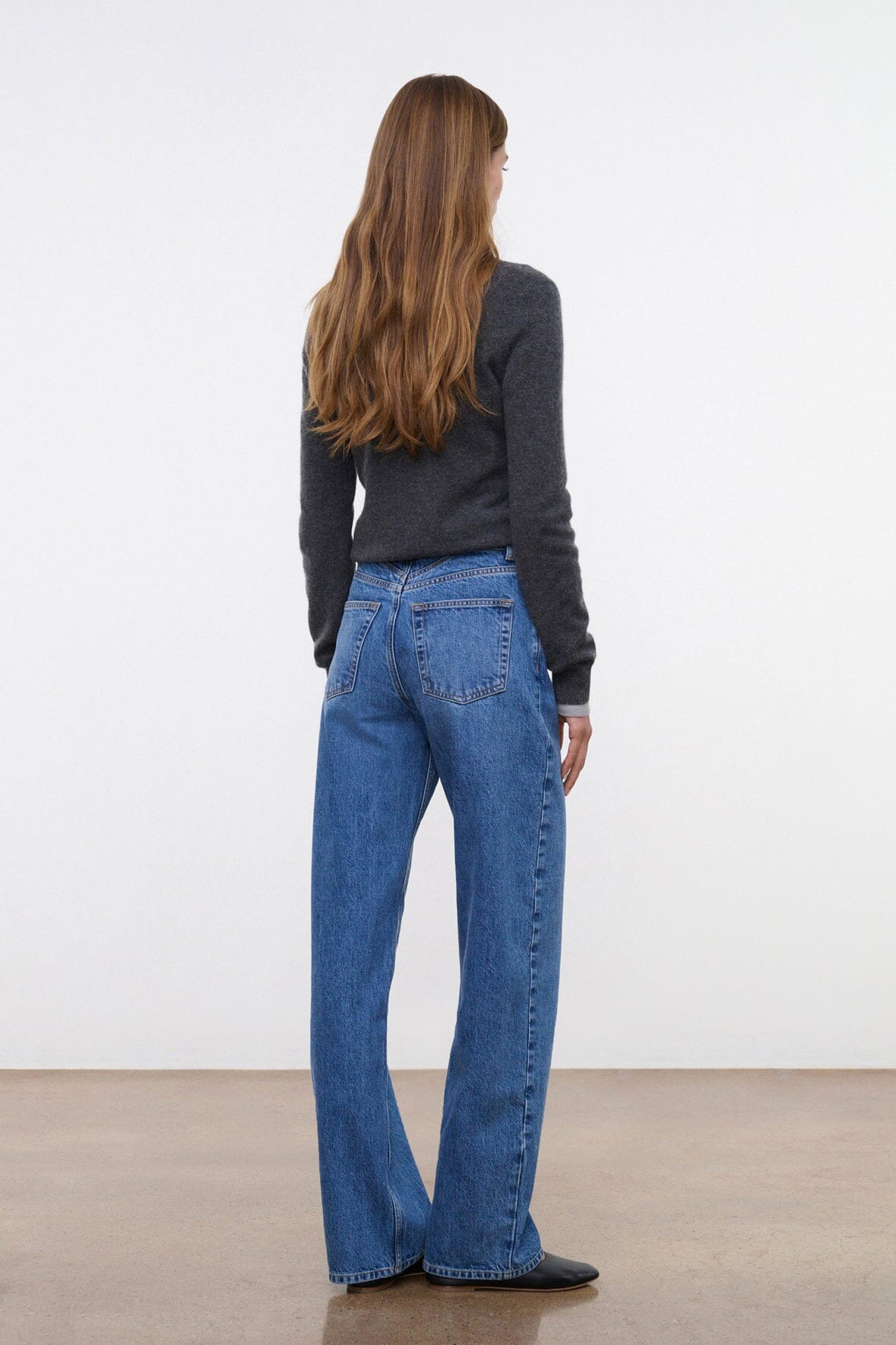 LEO HIGH RISE JEAN VINTAGE WASH