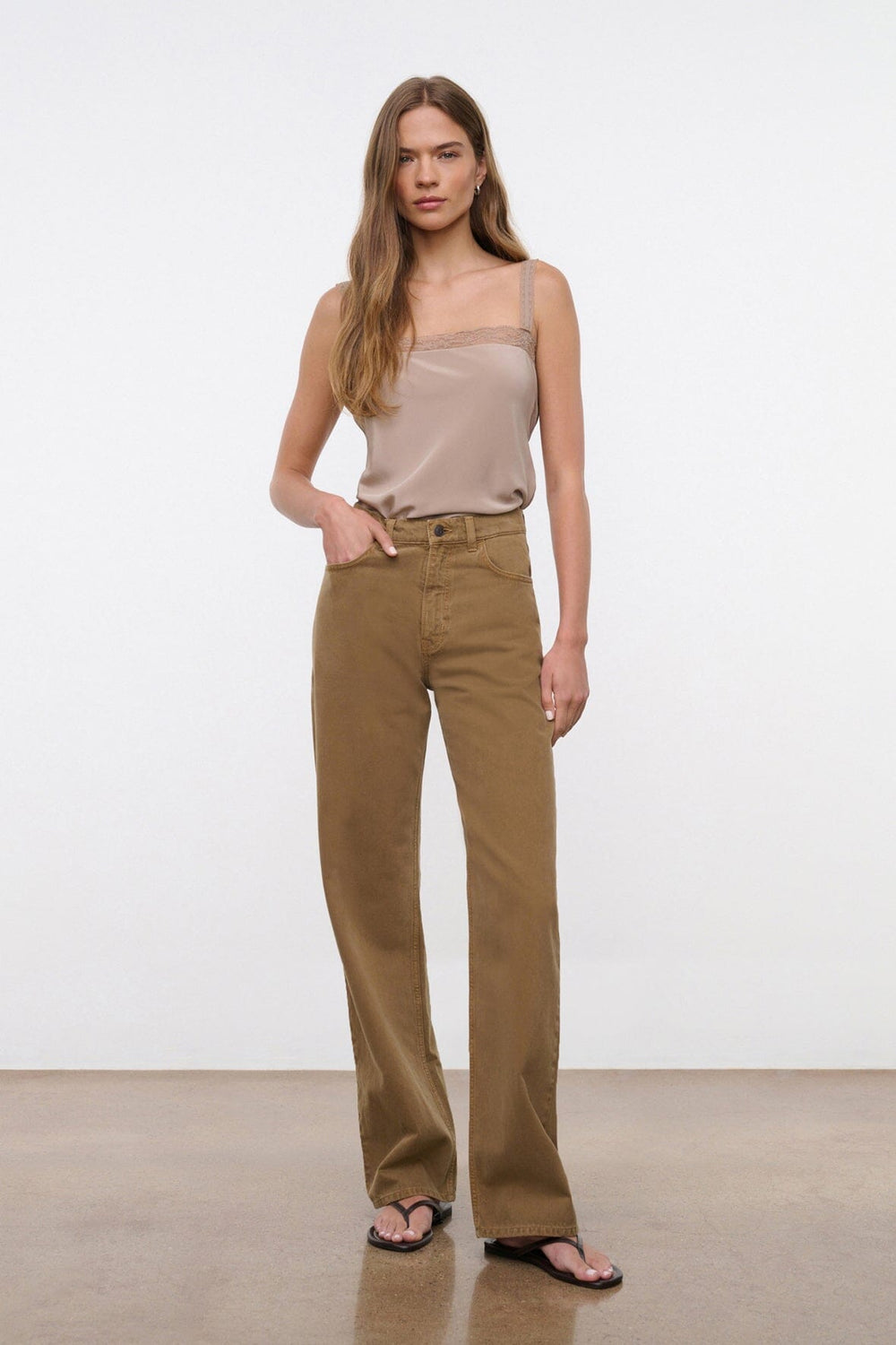 LEO HIGH RISE JEAN PORTOBELLO