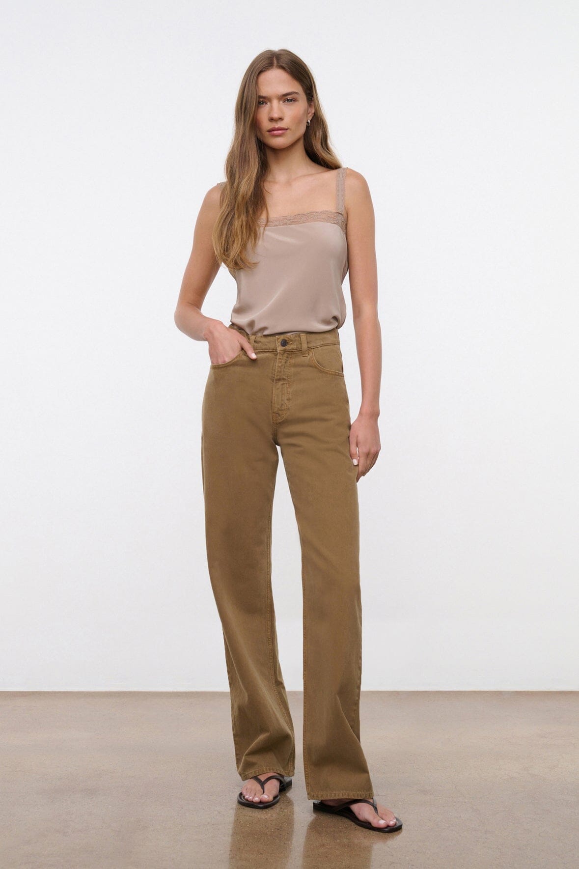 LEO HIGH RISE JEAN PORTOBELLO