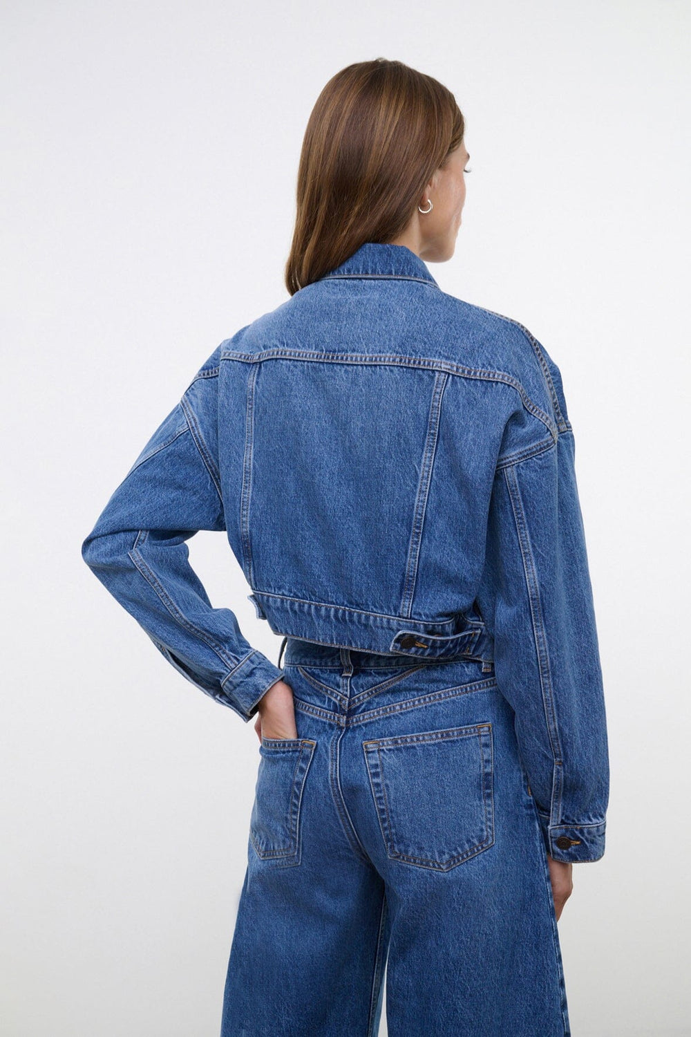 GLEN DENIM JACKET VINTAGE WASH
