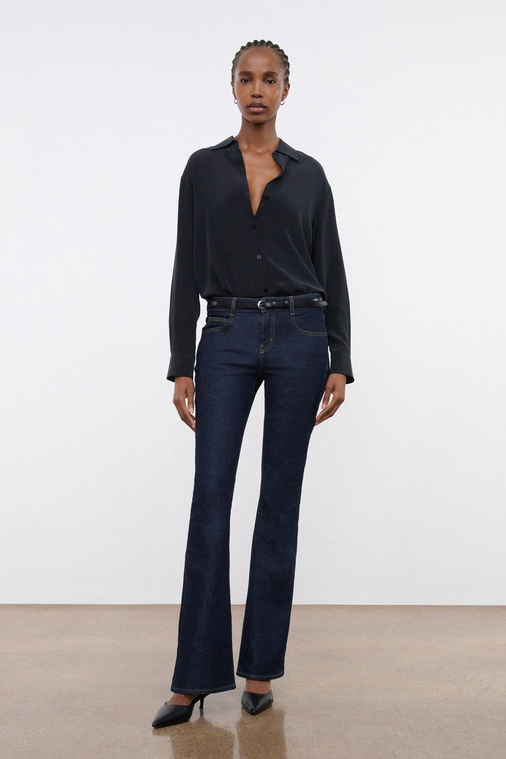 KYLE STRETCH FLARE JEAN INDIGO