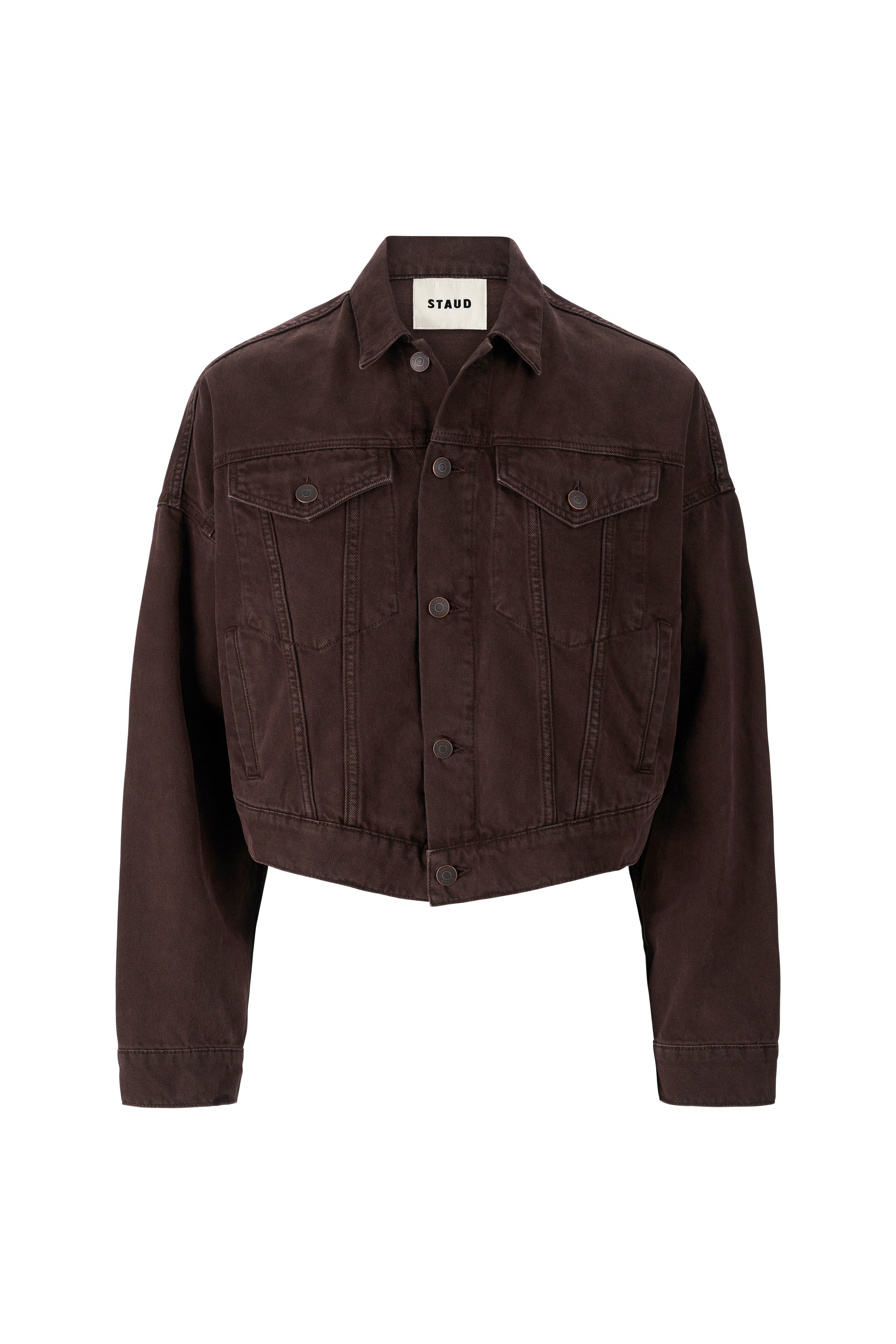 GLEN DENIM JACKET EARTH