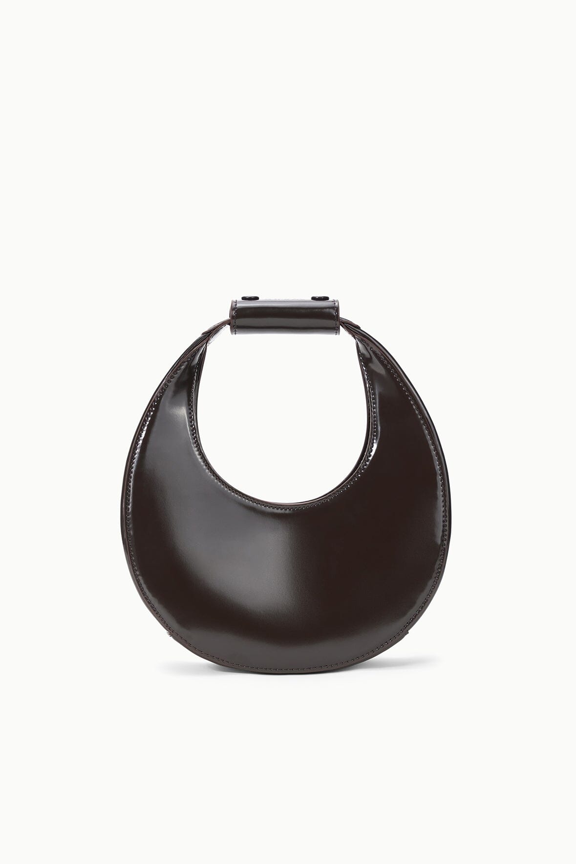 MINI MOON BAG ESPRESSO LEATHER