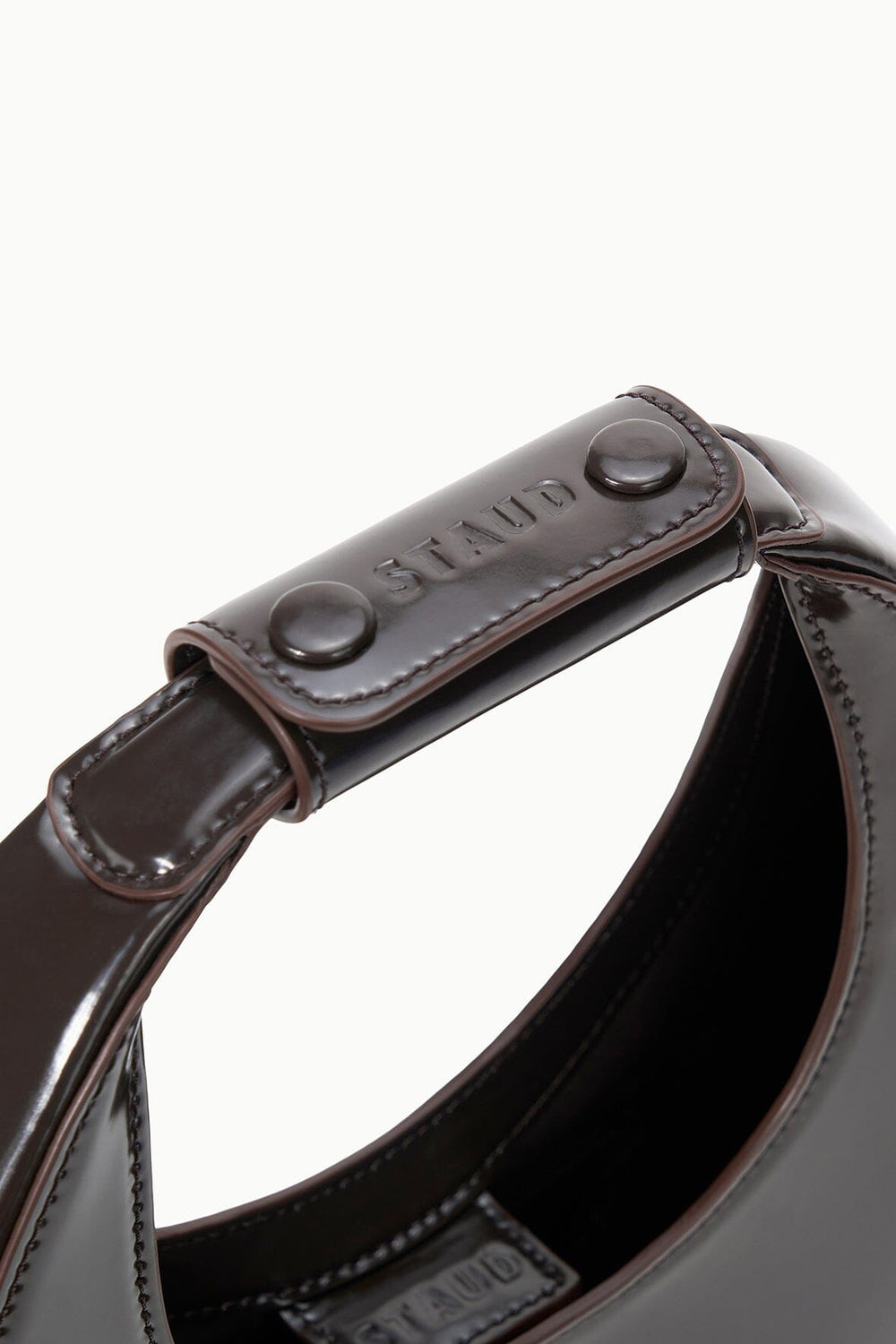 MINI MOON BAG ESPRESSO LEATHER