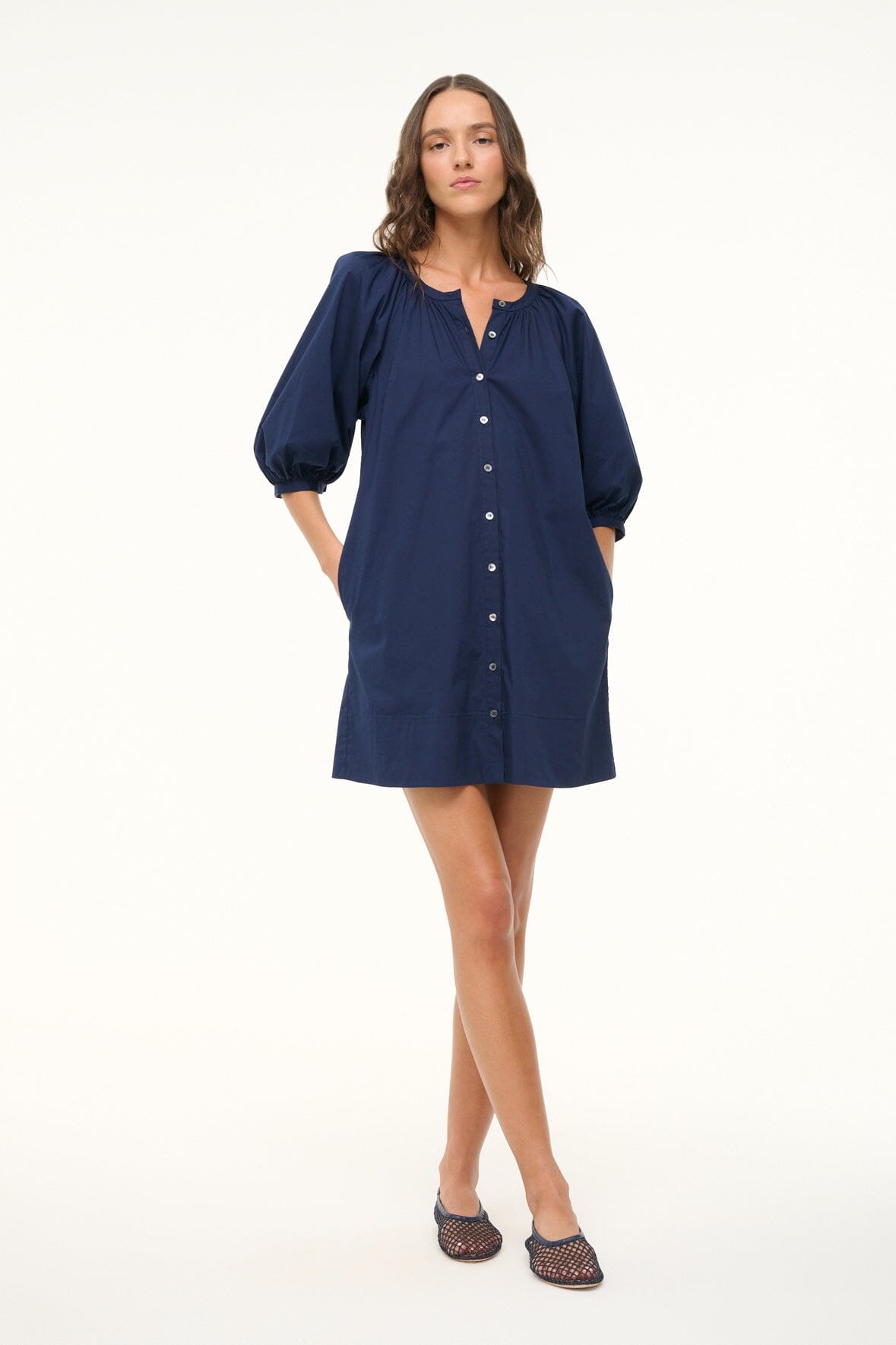 MINI VINCENT DRESS NAVY