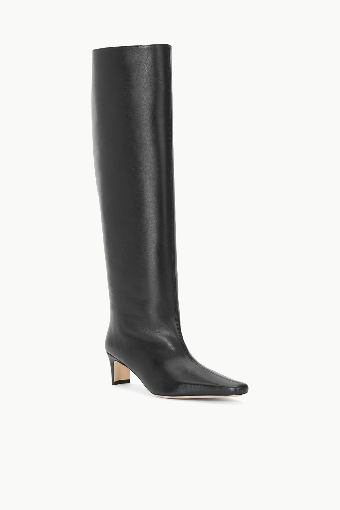WIDE SHAFT WALLY BOOT BLACK