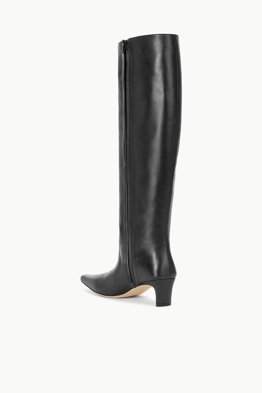 WIDE SHAFT WALLY BOOT BLACK
