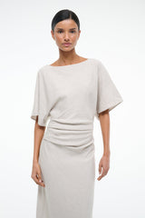 AMELIE LINEN DRESS NATURAL