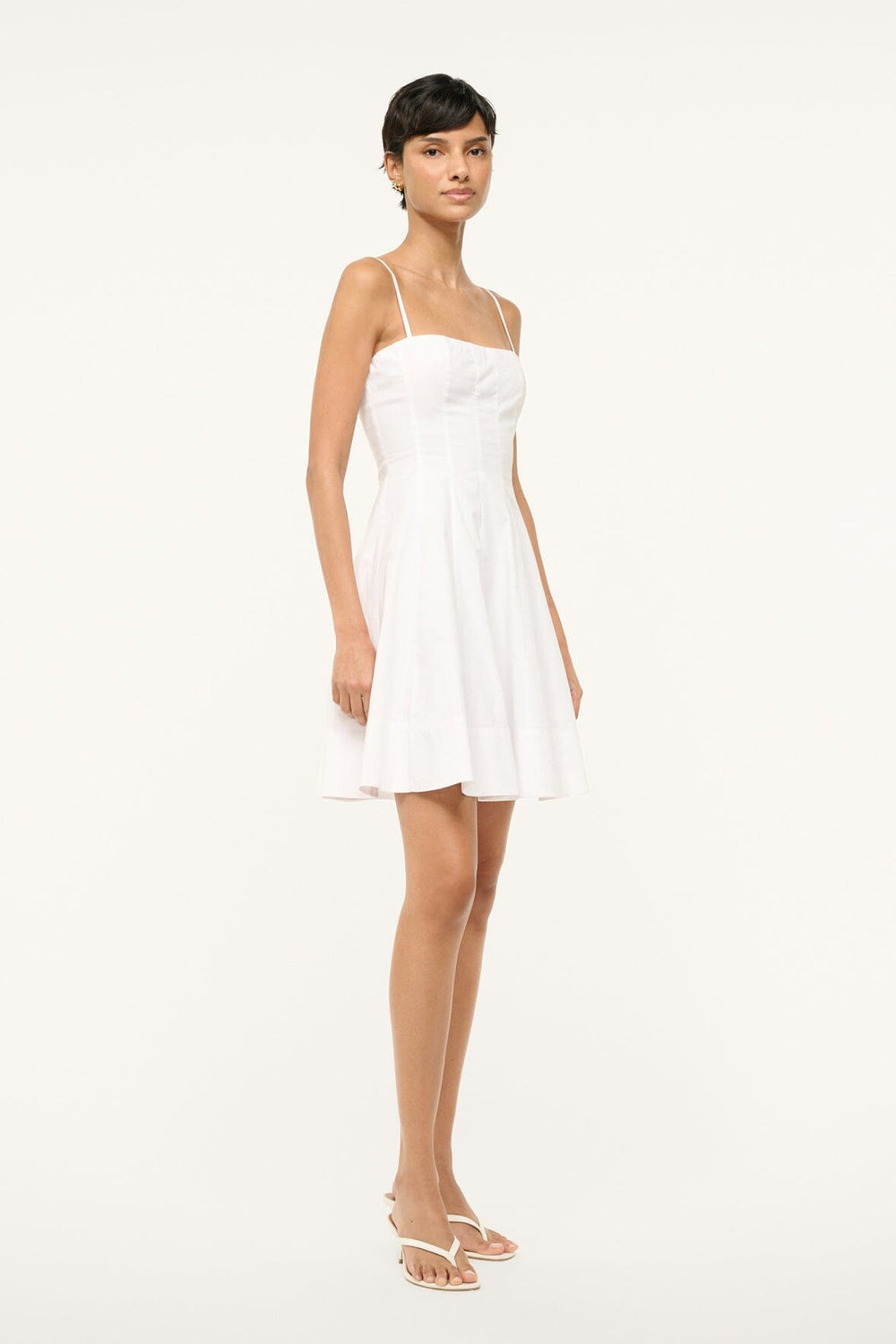 WYLIE MINI DRESS WHITE