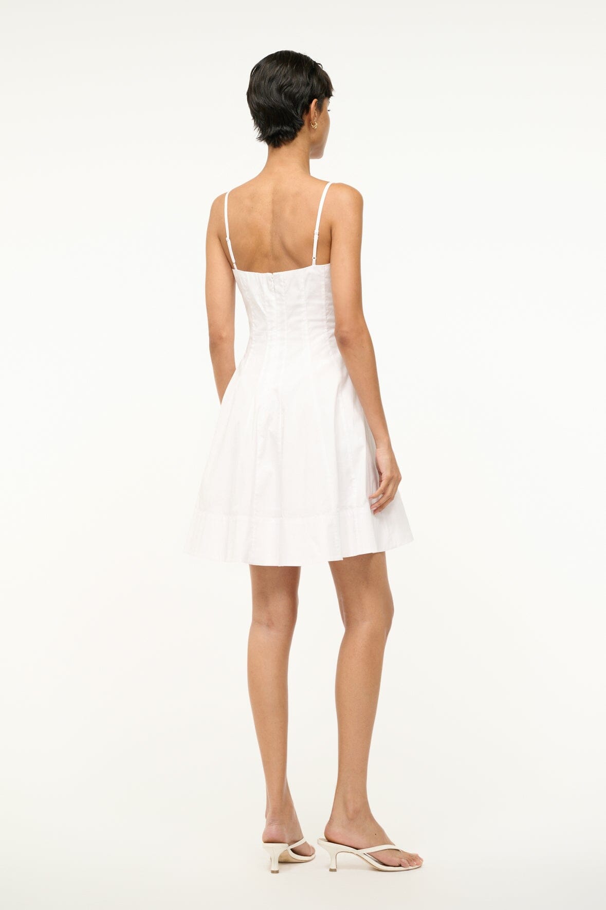 WYLIE MINI DRESS WHITE