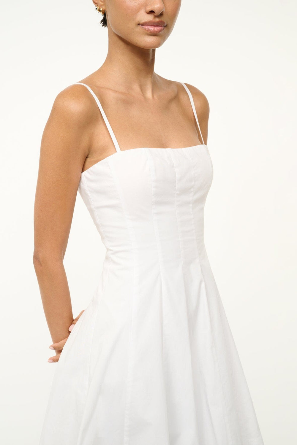 WYLIE MINI DRESS WHITE